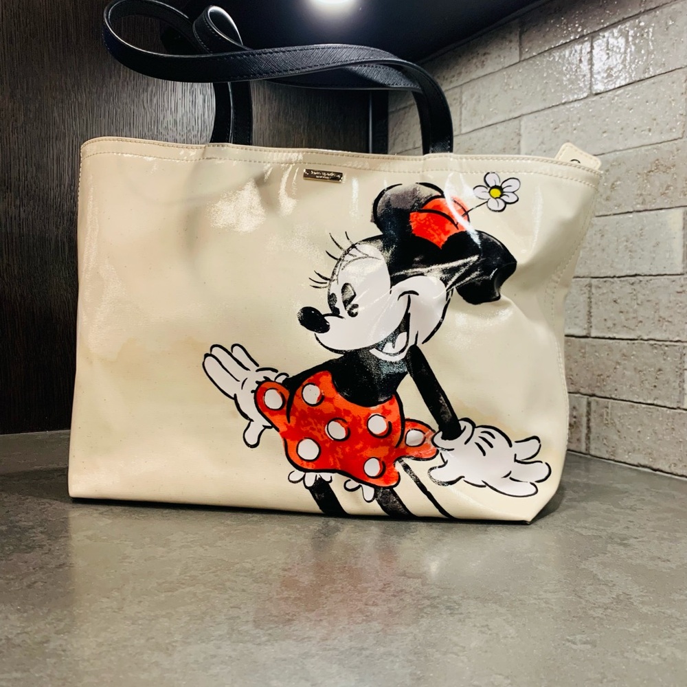 Disney Black and Red Minnie Mouse Tote